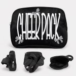 Gürteltasche schwarz - Cheer Pack Glitzerschleif(chen)